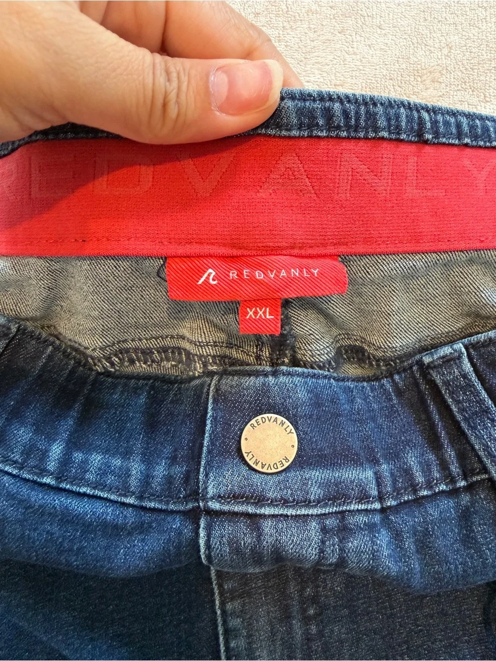 RedVanly‎ Pull-On Denim Jeans